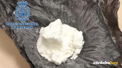 Coca&iacute;na intervenida por la Polic&iacute;a Nacional