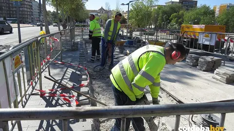 Obras de la nueva red de agua no potable en C&oacute;rdoba
