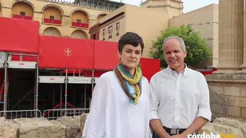 Mari&aacute;ngeles Aguilera y Rafael Bl&aacute;zquez, de Ganemos C&oacute;rdoba