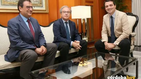 Reuni&oacute;n del alcalde con el presidente de CECO