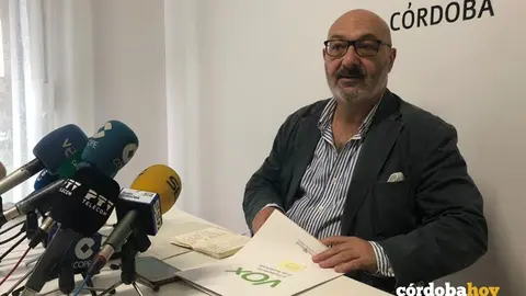 Alejandro Hern&aacute;ndez, de Vox en C&oacute;rdoba