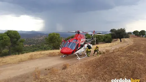 Incendio en Hornachuelos