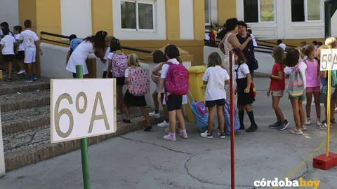 Alumnos del Colegio Col&oacute;n de C&oacute;rdoba