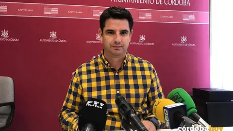 Pedro Garc&iacute;a esta misma ma&ntilde;ana en el Ayuntamiento de C&oacute;rdoba