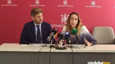 Paula Banadelli en su comparecencia de prensa