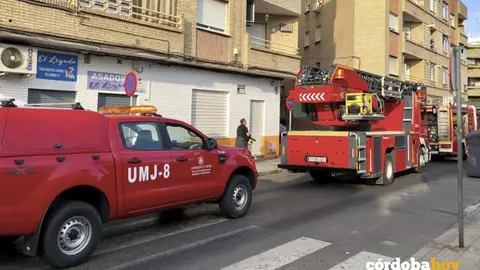 Bomberos de C&oacute;rdoba en una actaci&oacute;n anterior