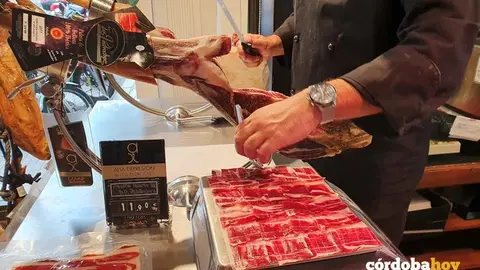Jam&oacute;n Ib&eacute;rico de Los Pedroches marca Covap