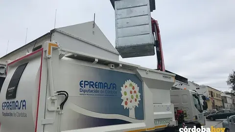 Un cami&oacute;n de Epremasa