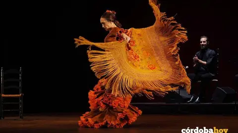 Florencia Oz, una de las ganadoras del concurso de arte flamenco