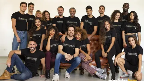 El elenco de El Guardaespaldas