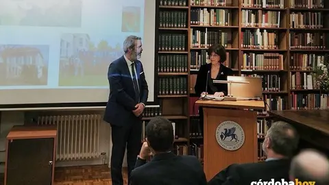 Reconocmiento a Alberto Montejo por el Instituto Arqueol&oacute;gico Alem&aacute;n en Berl&iacute;n