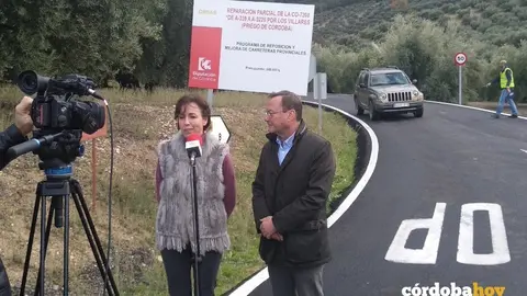 Mar&iacute;a Luisa Ceballos y Francisco Palomares