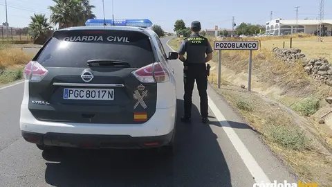 Una patrulla de la Guardia Civil de Pozoblanco, en una imagen de archivo FOTO GUARDIA CIVIL