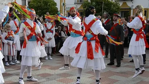 Danza de los Locos de Fuente Carreteros, en una imagen de archivo