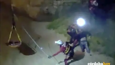 Rescate de un hombre en el Guadalquivir