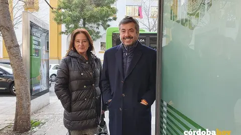 Ana Tamayo y Miguel &Aacute;ngel Torrico, gerente y presidente de Aucorsa, respectivamente
