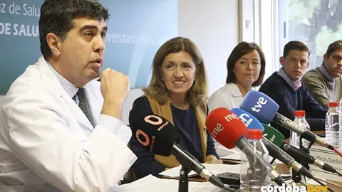 Mar&iacute;a Jes&uacute;s Botella, esta ma&ntilde;ana en la rueda de prensa