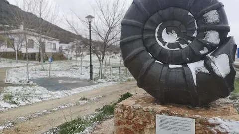 Ligera nevada en la zona de 'El Moj&oacute;n' y Santa Rita 5