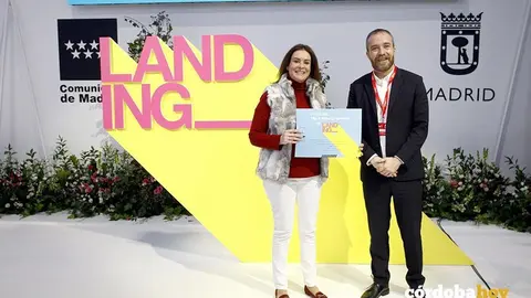 Inmaculada Silas recoge el reconocimiento a uno de los mejores v&iacute;deos promocionales de Fitur