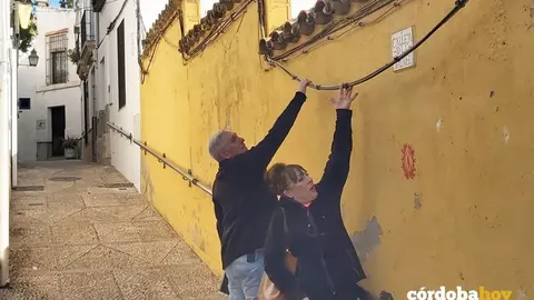 Cableado en la zona del Casco Hist&oacute;rico