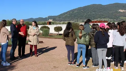 Alumnos del colegio Tirso de Molina a Medina Azahara