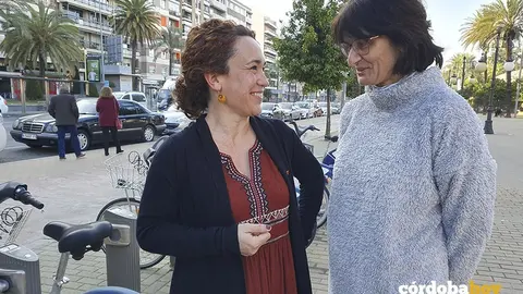 Ana Mar&iacute;a Naranjo y Amparo Pernichi