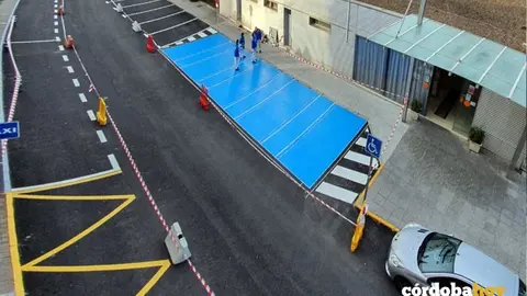Zonas accesibles del hospital Infanta Margarita de Cabra