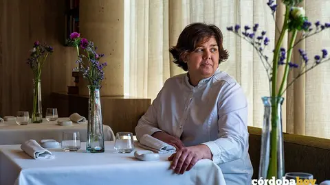 Celia Jim&eacute;nez en su restaurante