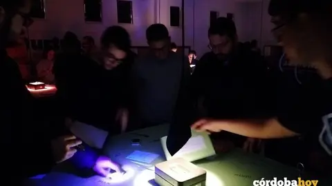 El scape room del Instituto Fidiana en un momento del juego