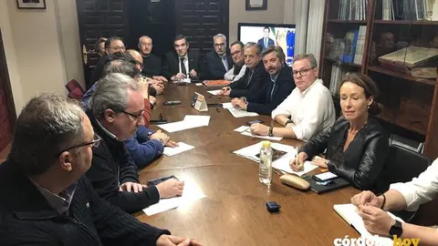 Reuni&oacute;n de la Agrupaci&oacute;n de Cofrad&iacute;as con el Ayuntamiento