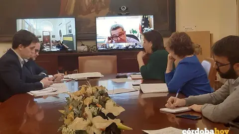 Reuni&oacute;n por videoconferencia de subdelegados del Gobierno central