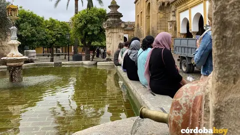 Visitantes esta ma&ntilde;ana en la Mezquita-Catedral antes de decretar su cierre