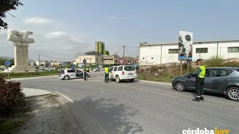 Guardia Civil en Baena, en una imagen de archivo