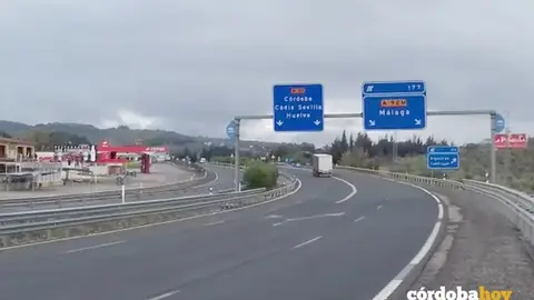 Tr&aacute;fico en las carreteras auton&oacute;micas andaluzas en el periodo de alarma