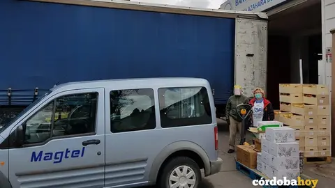 Llegada de un nuevo cargamento de Mercadona al Banco de Alimentos.jpg