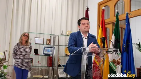 Jos&eacute; Mar&iacute;a Bellido en la rueda de prensa de esta ma&ntilde;ana