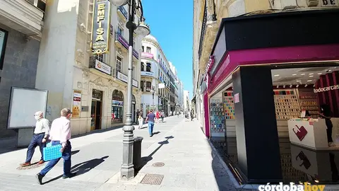 Vista de la calle Gondomar en la Fase 1 de la desescalada