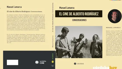 Fragmento de la portada y contraportada del libre de Manuel Lamarca
