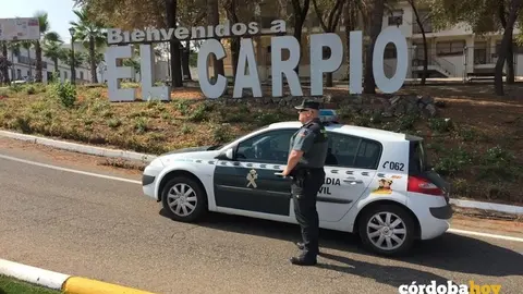 Agente de la Guardia Civil de El Carpio, en una imagen de archivo