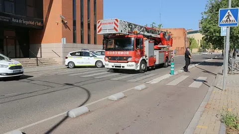 Salida de los bomberos