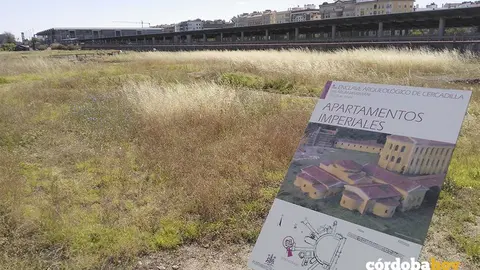 Estado del yacimiento de Cercadilla en C&oacute;rdoba 1