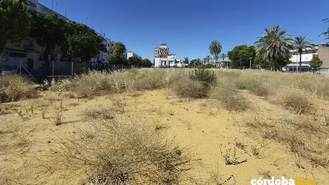 Solar donde estaba el Pabell&oacute;n de la Juventud, en una imagen de archivo