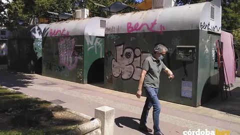 Los quioscos de La Victoria con pintadas