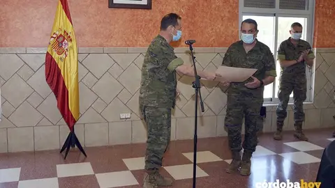 Entrega del premio al Batall&oacute;n de Zapadores