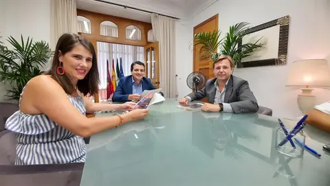 Araceli Cabello, Jos&eacute; Mar&iacute;a Bellido y Antonio Repullo