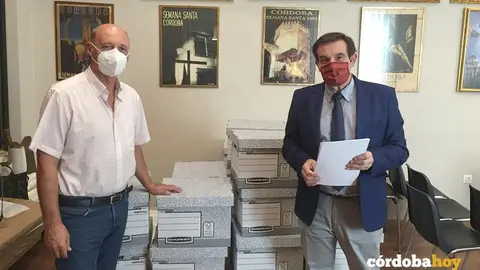 Entega del legado de Fray Ricardo a la Agrupaci&oacute;n
