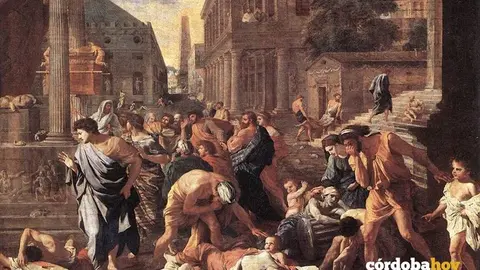 Obra de arte dedicada a la peste