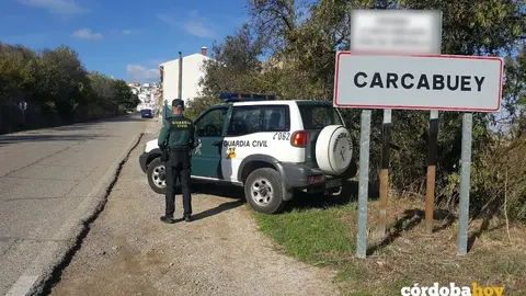 Guardia Civil de Carcabuey, en una imagen de archivo