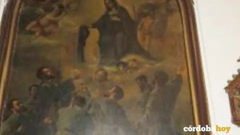 Aparici&oacute;n de la Virgen a los servitas en Los Dolores