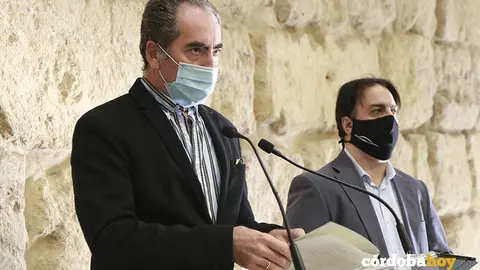Antonio &Aacute;lvarez y Pedro Jos&eacute; Ru&iacute;z Pe&ntilde;a, presidente y gerente de Cecosam